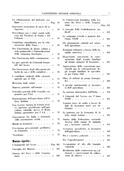 L'assistenza sociale agricola rivista mensile di infortunistica e assistenza sociale