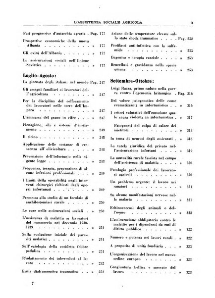 L'assistenza sociale agricola rivista mensile di infortunistica e assistenza sociale