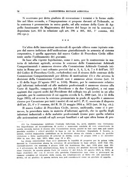 L'assistenza sociale agricola rivista mensile di infortunistica e assistenza sociale