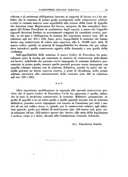 L'assistenza sociale agricola rivista mensile di infortunistica e assistenza sociale