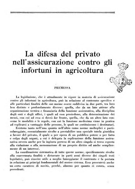 L'assistenza sociale agricola rivista mensile di infortunistica e assistenza sociale