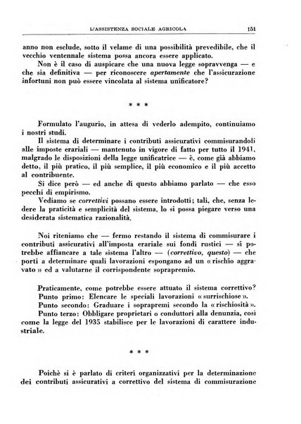 L'assistenza sociale agricola rivista mensile di infortunistica e assistenza sociale