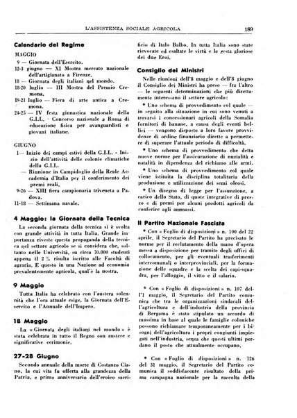 L'assistenza sociale agricola rivista mensile di infortunistica e assistenza sociale