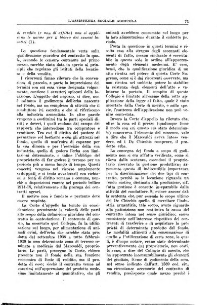 L'assistenza sociale agricola rivista mensile di infortunistica e assistenza sociale