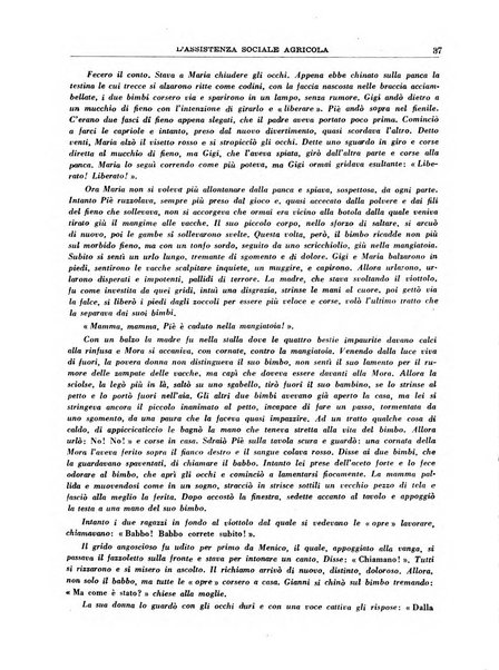 L'assistenza sociale agricola rivista mensile di infortunistica e assistenza sociale