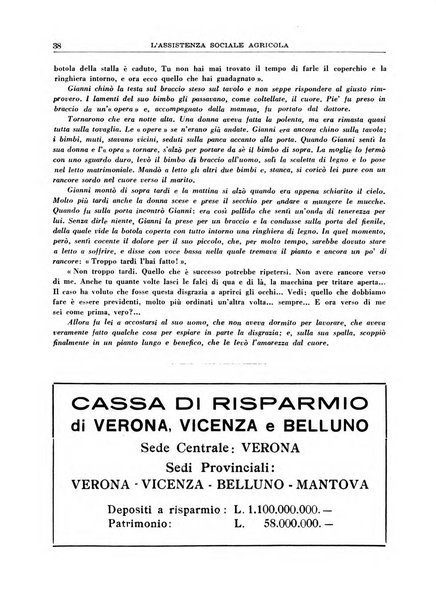 L'assistenza sociale agricola rivista mensile di infortunistica e assistenza sociale