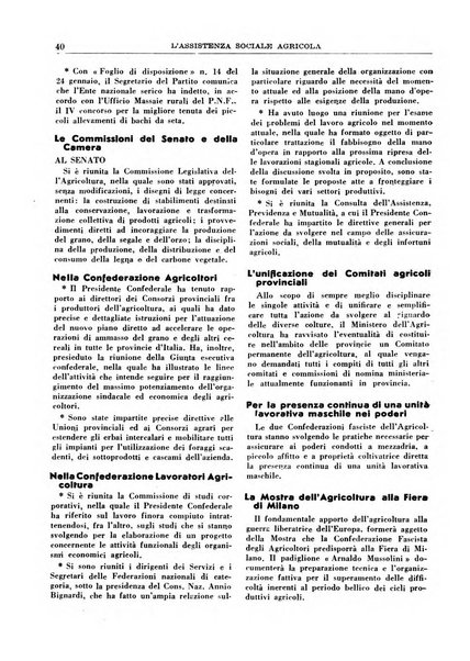 L'assistenza sociale agricola rivista mensile di infortunistica e assistenza sociale