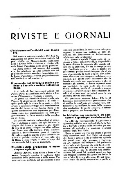 L'assistenza sociale agricola rivista mensile di infortunistica e assistenza sociale