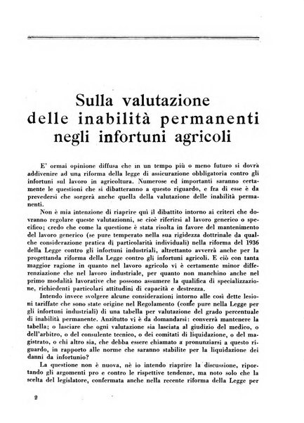 L'assistenza sociale agricola rivista mensile di infortunistica e assistenza sociale