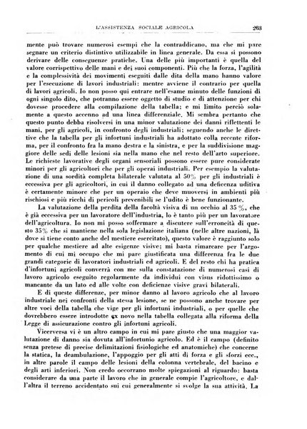 L'assistenza sociale agricola rivista mensile di infortunistica e assistenza sociale