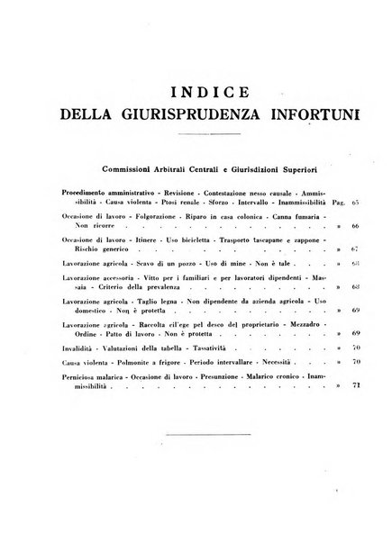 L'assistenza sociale agricola rivista mensile di infortunistica e assistenza sociale