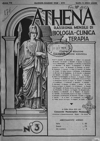 Athena rassegna mensile di biologia, clinica e terapia