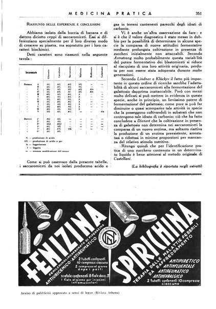 Athena rassegna mensile di biologia, clinica e terapia