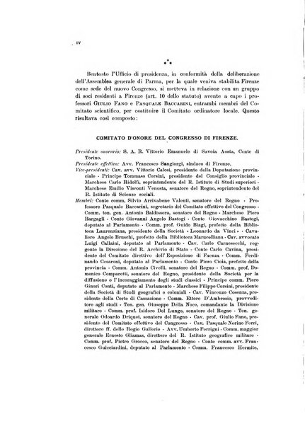 Atti della Società italiana per il progresso delle scienze