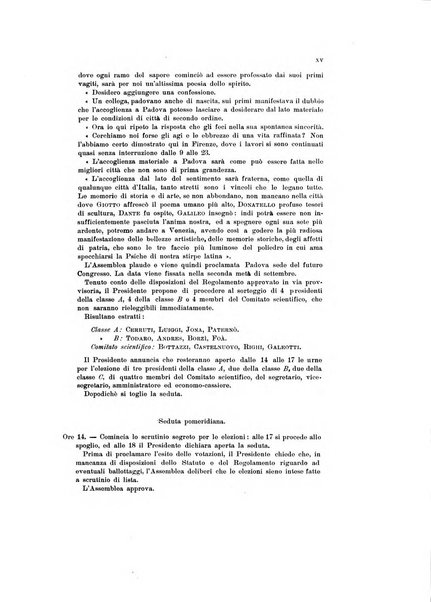 Atti della Società italiana per il progresso delle scienze