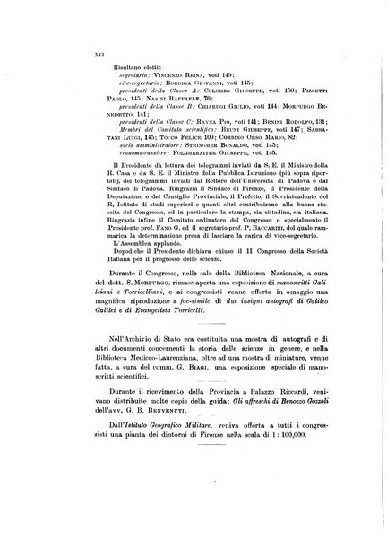 Atti della Società italiana per il progresso delle scienze