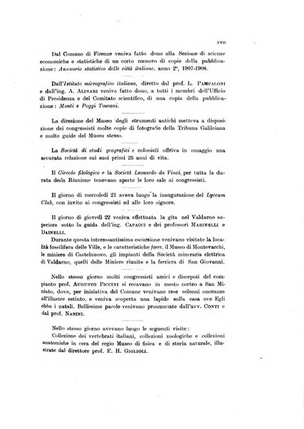 Atti della Società italiana per il progresso delle scienze