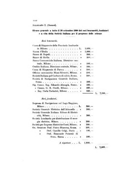 Atti della Società italiana per il progresso delle scienze