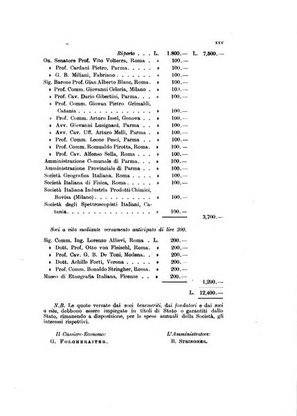 Atti della Società italiana per il progresso delle scienze
