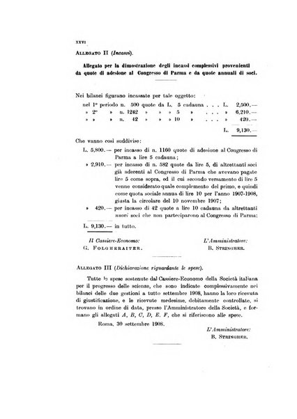 Atti della Società italiana per il progresso delle scienze