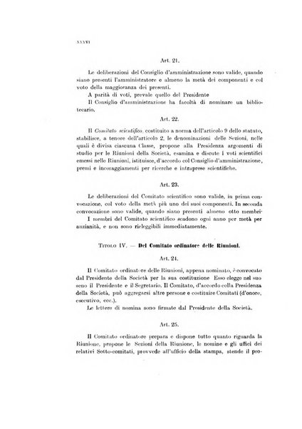 Atti della Società italiana per il progresso delle scienze