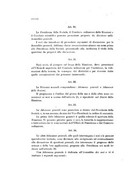 Atti della Società italiana per il progresso delle scienze