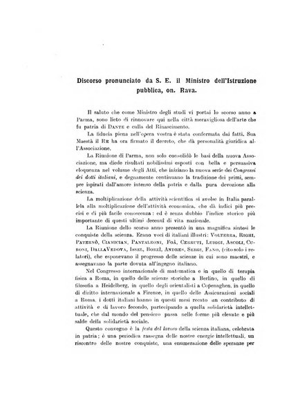 Atti della Società italiana per il progresso delle scienze