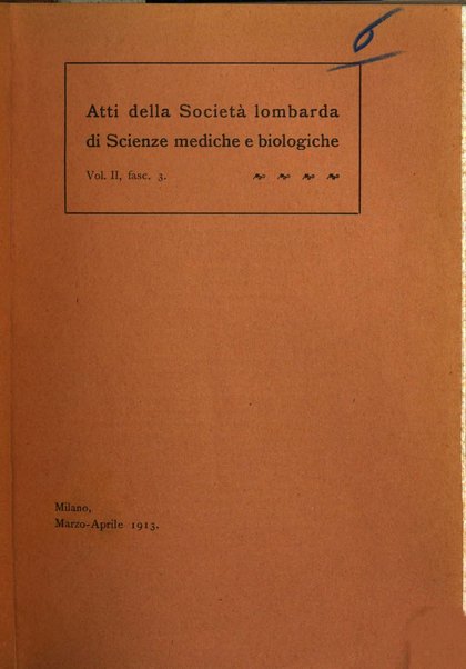 Atti della Societa lombarda di scienze mediche e biologiche