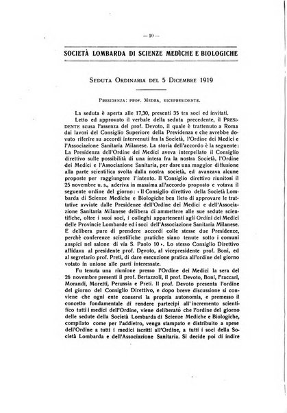 Atti della Societa lombarda di scienze mediche e biologiche