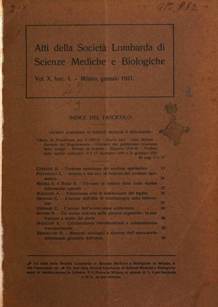 Atti della Societa lombarda di scienze mediche e biologiche