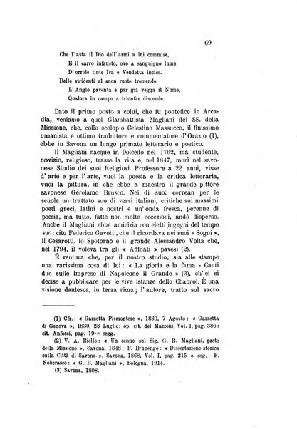 Atti della Societa savonese di storia patria