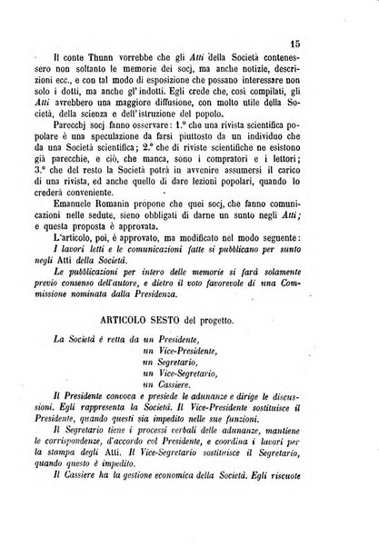 Atti della Società veneto-trentina di scienze naturali residente in Padova