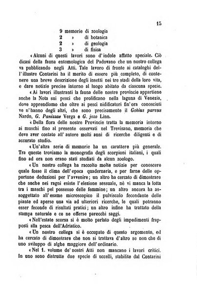 Atti della Società veneto-trentina di scienze naturali residente in Padova