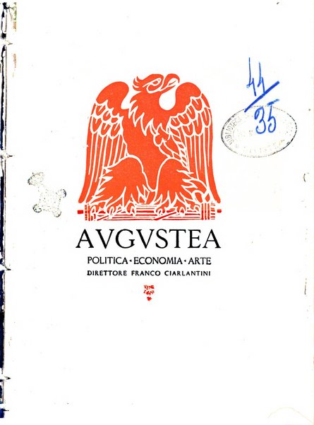 Augustea politica, economia, arte