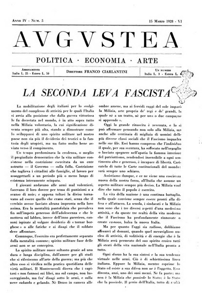 Augustea politica, economia, arte