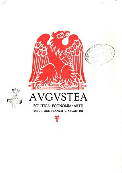 Augustea politica, economia, arte