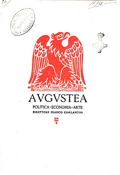 Augustea politica, economia, arte