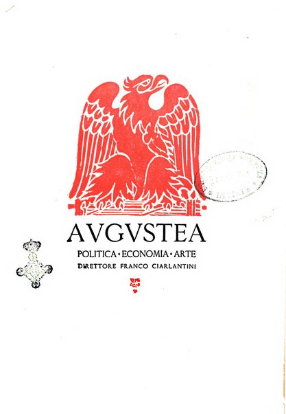 Augustea politica, economia, arte