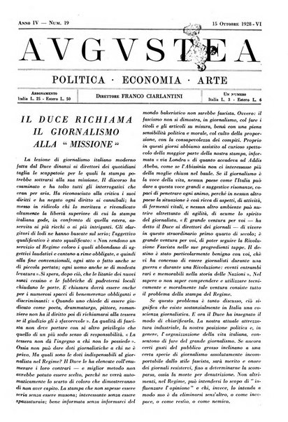 Augustea politica, economia, arte