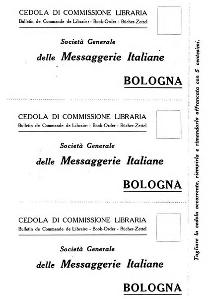 L'avvisatore librario settimanale bollettino bibliografico