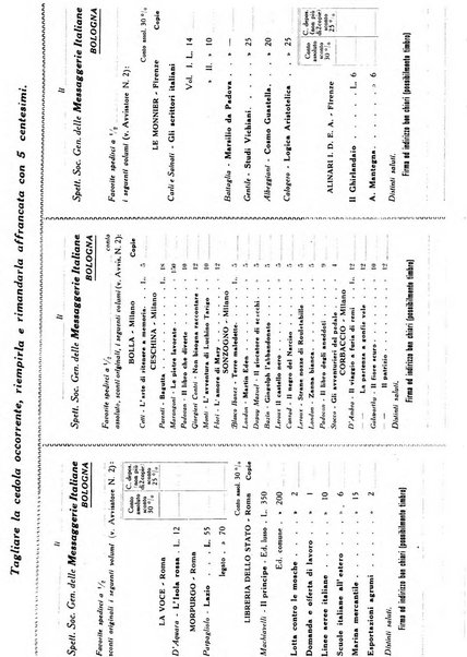 L'avvisatore librario settimanale bollettino bibliografico