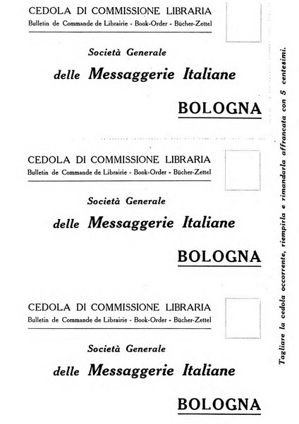 L'avvisatore librario settimanale bollettino bibliografico