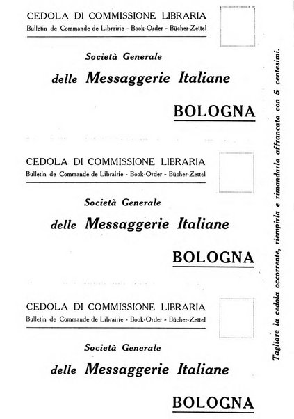 L'avvisatore librario settimanale bollettino bibliografico