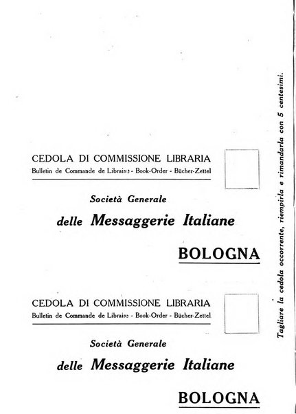 L'avvisatore librario settimanale bollettino bibliografico