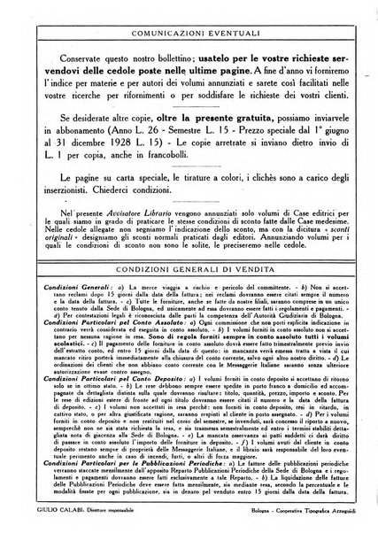 L'avvisatore librario settimanale bollettino bibliografico