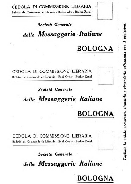 L'avvisatore librario settimanale bollettino bibliografico