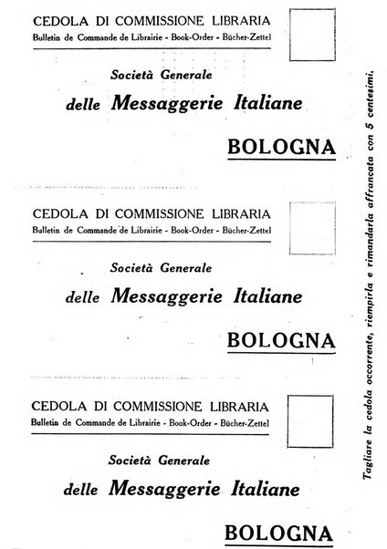 L'avvisatore librario settimanale bollettino bibliografico