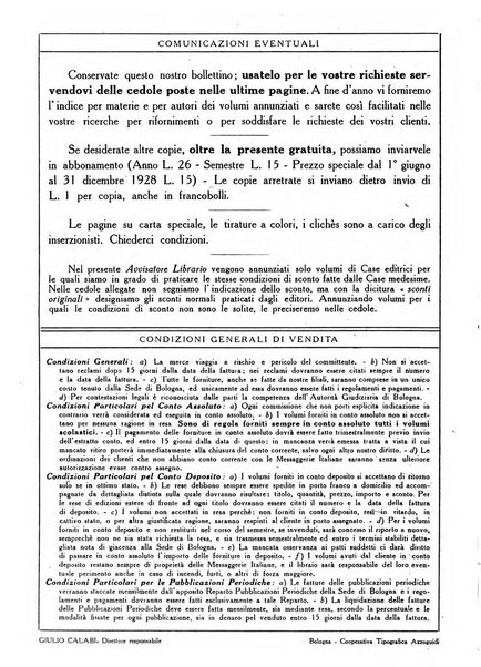 L'avvisatore librario settimanale bollettino bibliografico