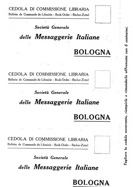 L'avvisatore librario settimanale bollettino bibliografico