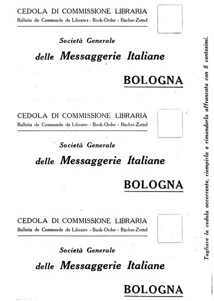 L'avvisatore librario settimanale bollettino bibliografico